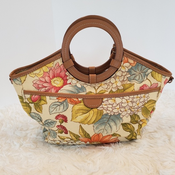 Fossil Bags Fossil Floral Canvas Handbag Poshmark